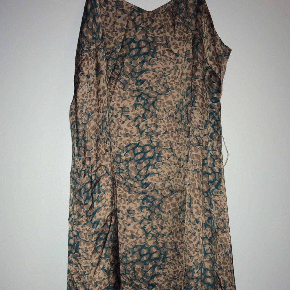 Naked Zebra Slip Dress missing belt